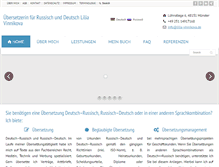 Tablet Screenshot of lilia-vinnikova.de